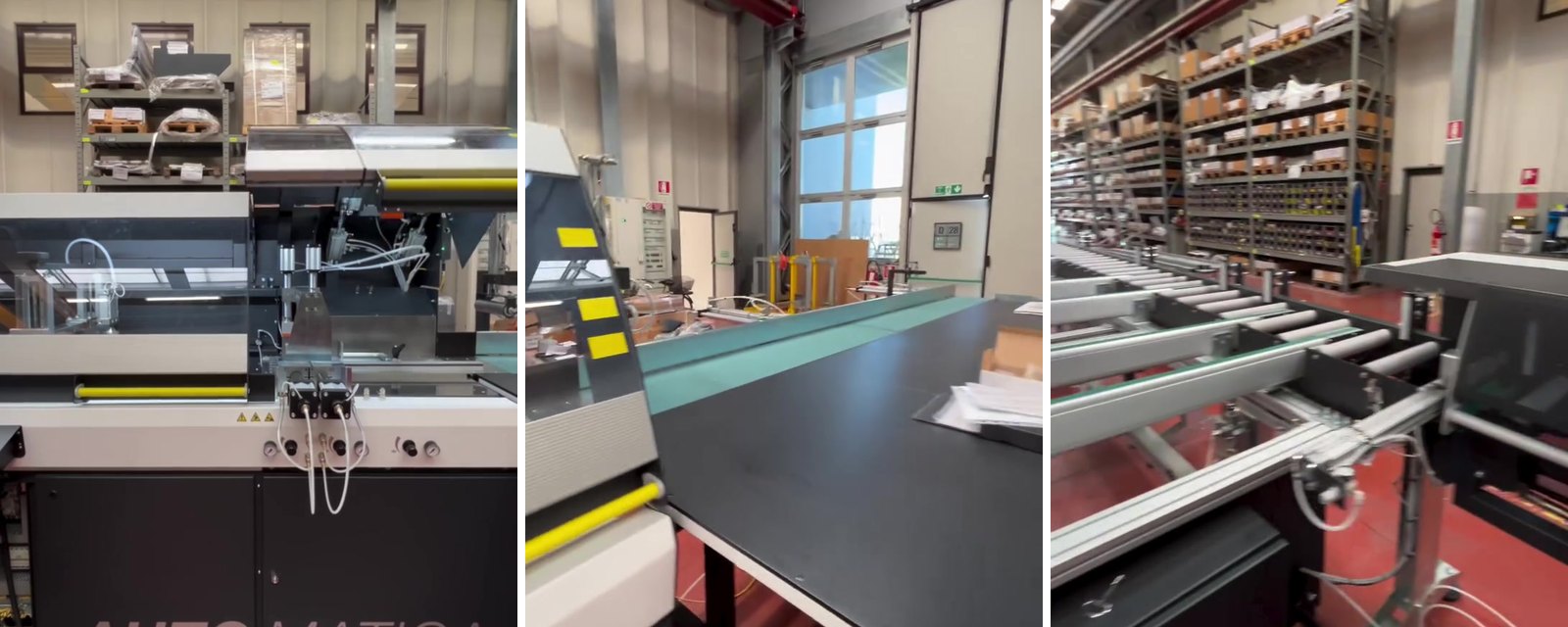 Meet the Emmegi Automatica ER: up to 8 hours of cutting without an operator